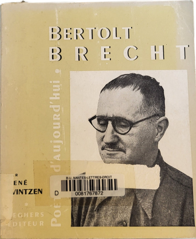 WINTZEN, René, *Bertold Brecht* (1954)