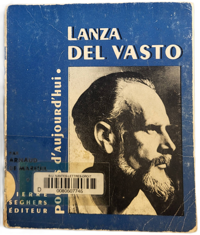 MAREUIL, Arnaud de, *Lanza del vasto* (1966)