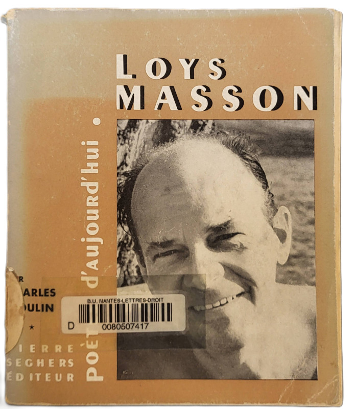 MOULIN, Charles, *Loys Masson* (1962)