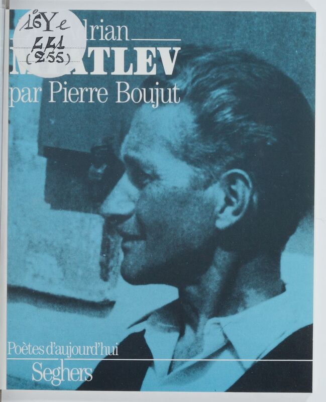 BOUJUT, Pierre, *Adrian Miatlev* (1987)