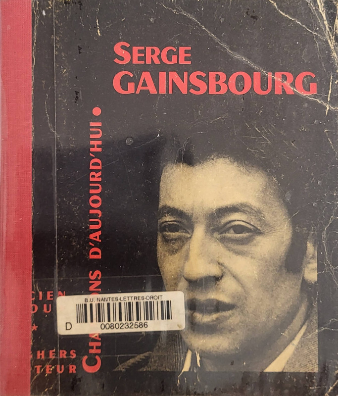 RIOUX, Lucien, *Serge Gainsbourg* (1969)