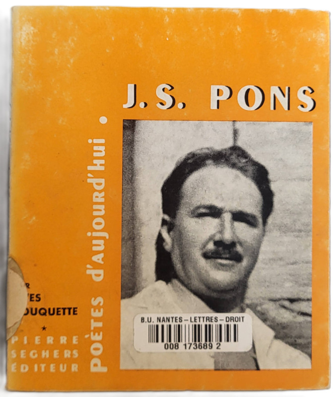ROUQUETTE, Yves, *Joseph Sébastian Pons* (1963)