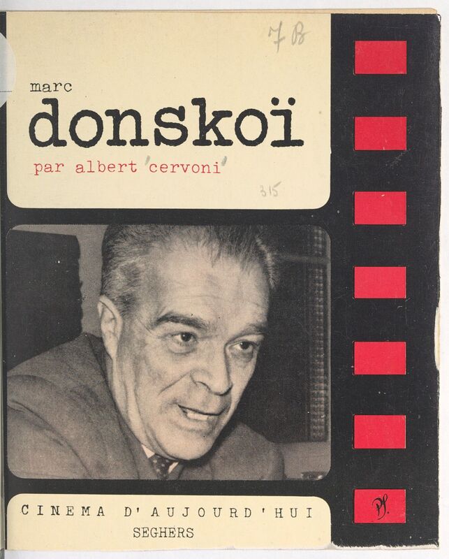 CERVONI, Albert, *Mark Donskoï* (1966)