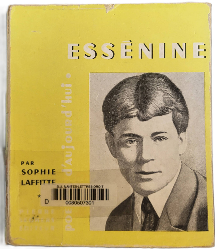 LAFFITTE, Sophie, *Serge Essenine* (1959)