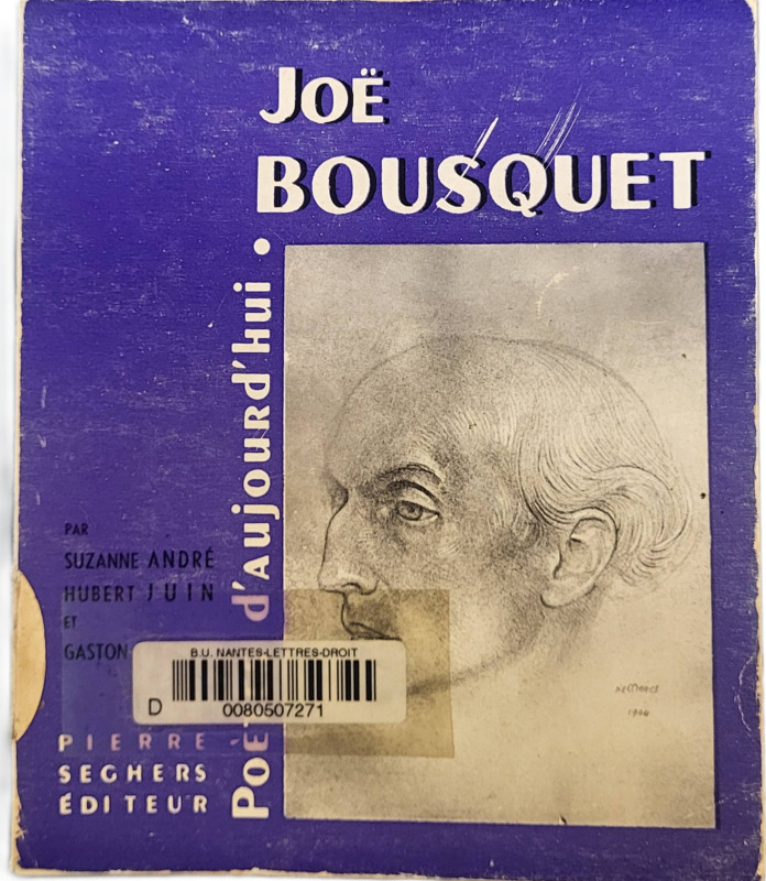 ANDRE, Suzanne, MASSAT, Gaston, JUIN, Hubert, *Joe Bousquet* (1958)