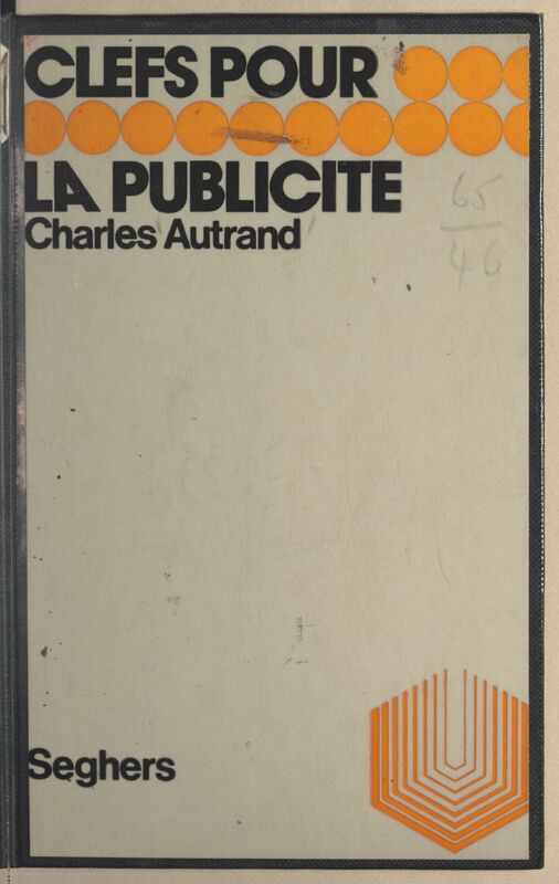AUTRAND Charles, *La Publicité* (1976)