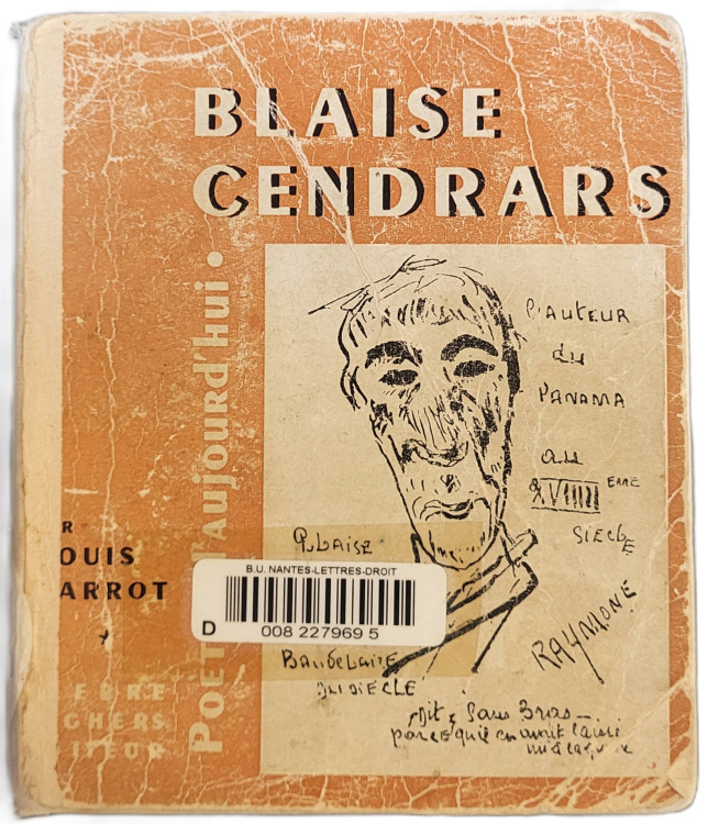 PARROT, Louis, *Blaise Cendrars* (1949)