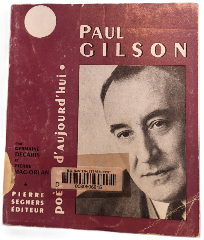 DECARIS, Germaine, *Paul Gilson* (1959)