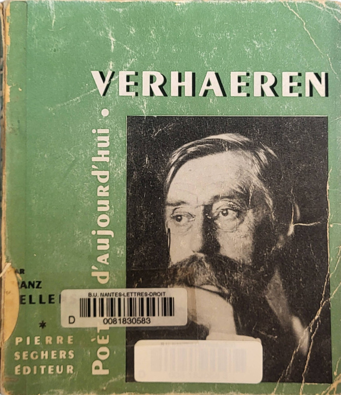 HELLENS, Franz, *Emile Verhaeren* (1952)