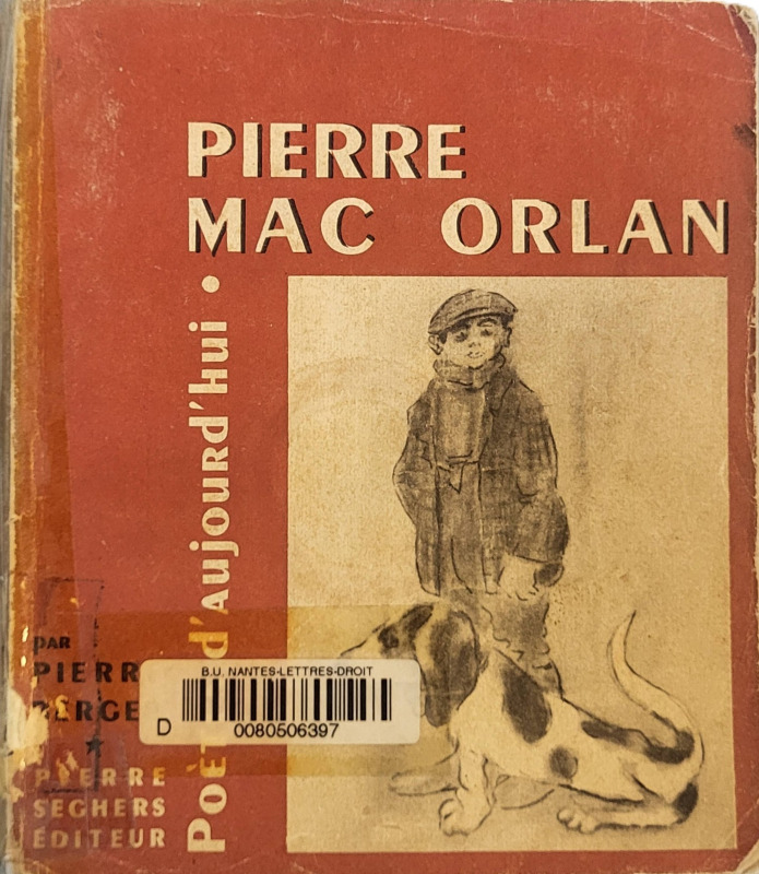 BERGER, Pierre, *Pierre Mac Orlan* (1951)